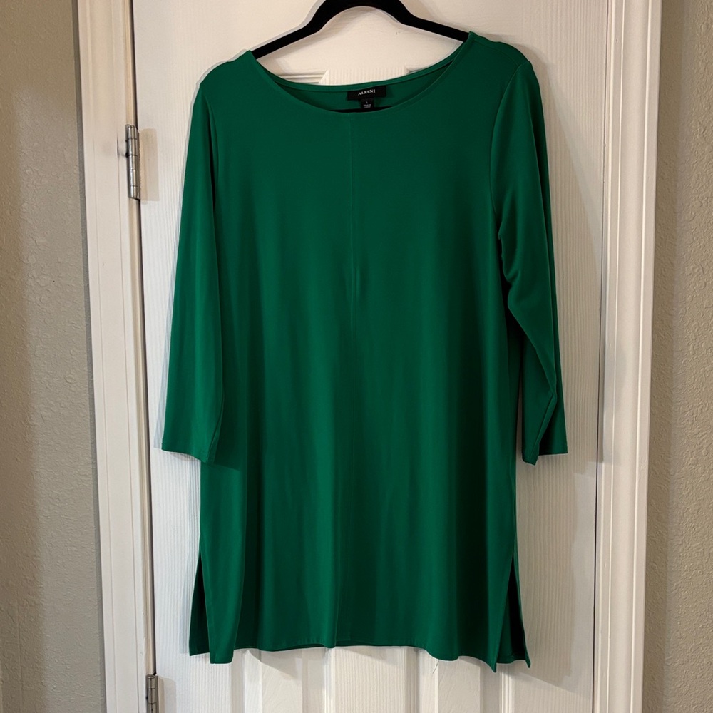 Alfani Emerald Green Women's Tunic Top